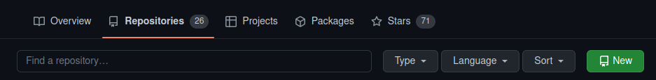 github new repo